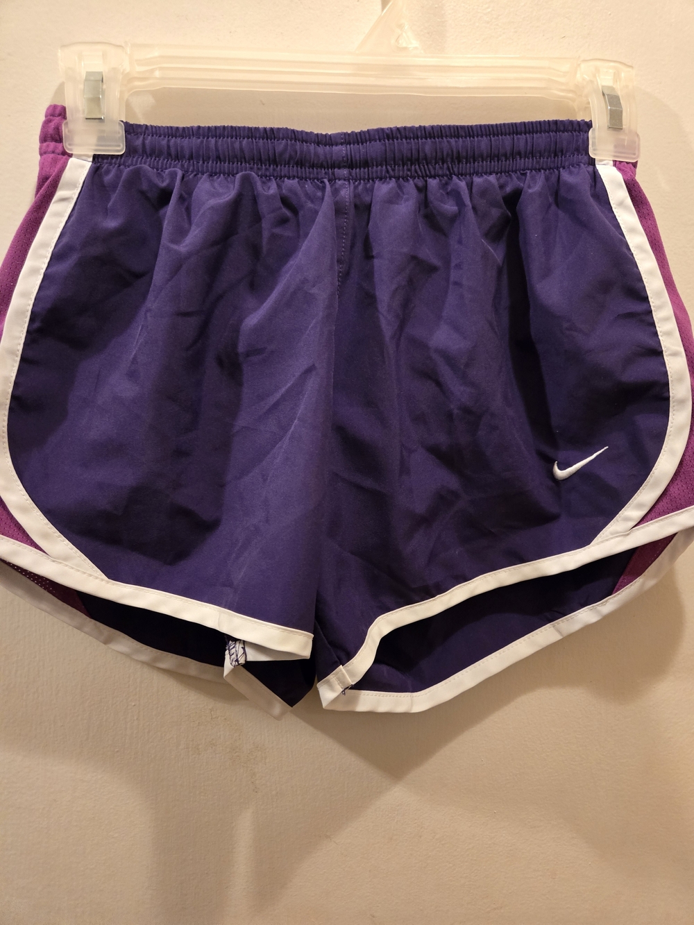 Nike Girl's Purple Athletic Running Shorts